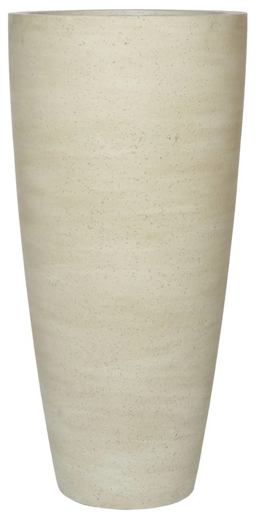 Květináč Dax, barva béžová, více velikostí - PotteryPots Mărime: XL - v. 99.5 cm, ⌀ 47 cm