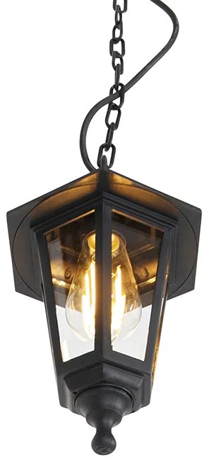 Lampă suspendată pentru exterior neagră - New Haven