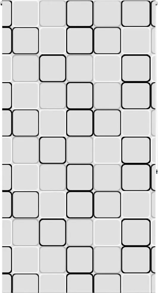 vidaXL Jaluzea cu role de duș 140x240 cm lățime material 136 cm