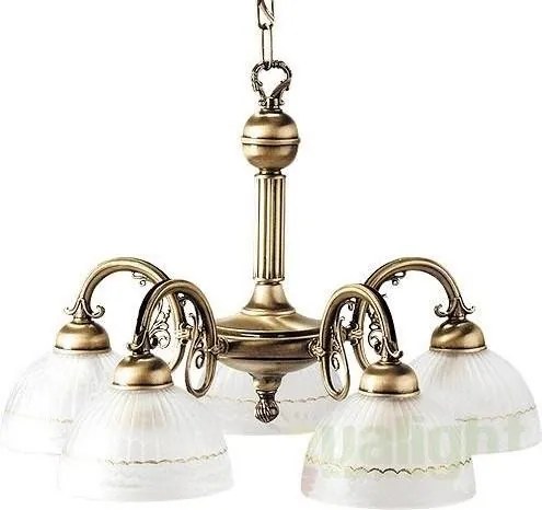 Candelabru 5 brate diametru 52cm Flossi 8815 RX