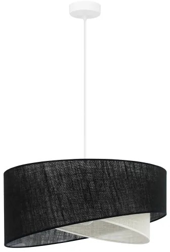 Lustră LED pe cablu Brilagi LYRA 1xE27/15W/230V negru/crem