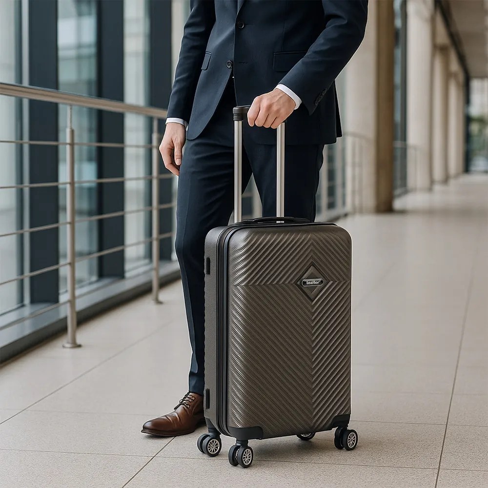 TraveLux Pro valiză de cabină cu roată detașabilă 50x40x20 cm gri