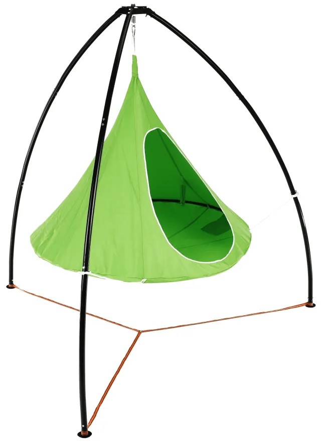 Scaun suspendabil balansoar, verde, KLORIN NEW KLASIK