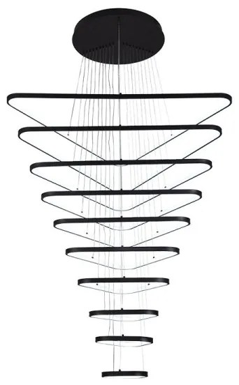 Lustră LED dimabilă aplicată LED/385W/230V 3000-6500K + telecomandă