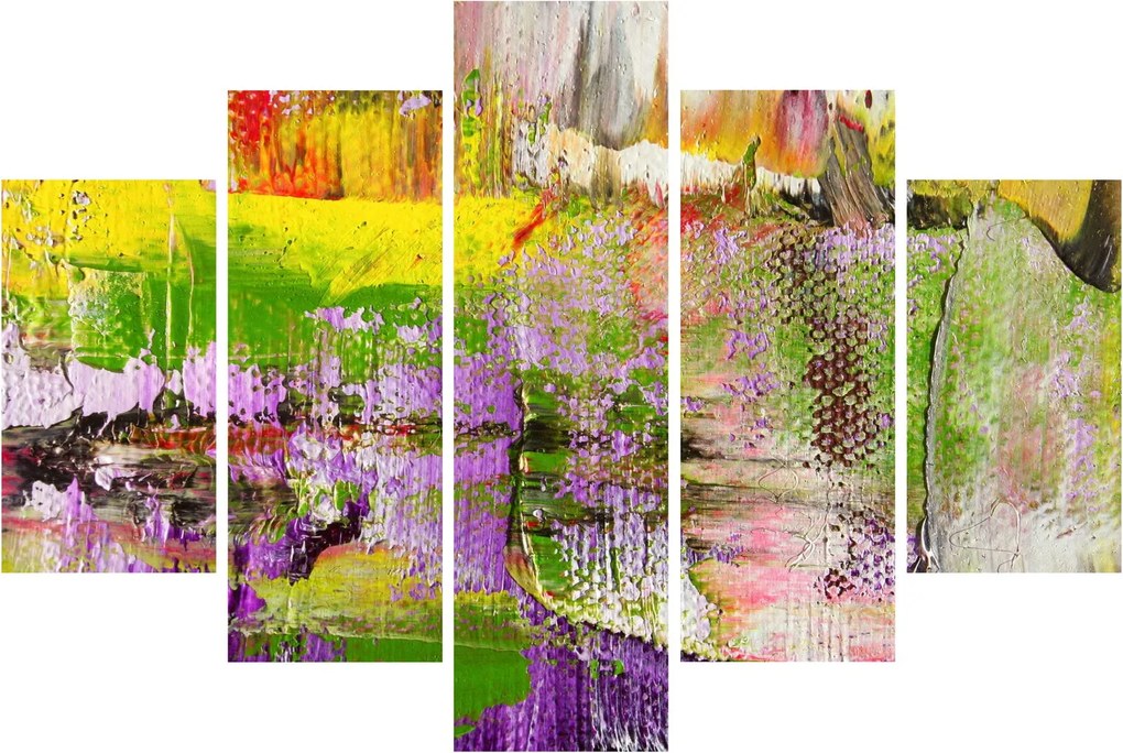 Tablou cu abstracție - pictura (150x105 cm)