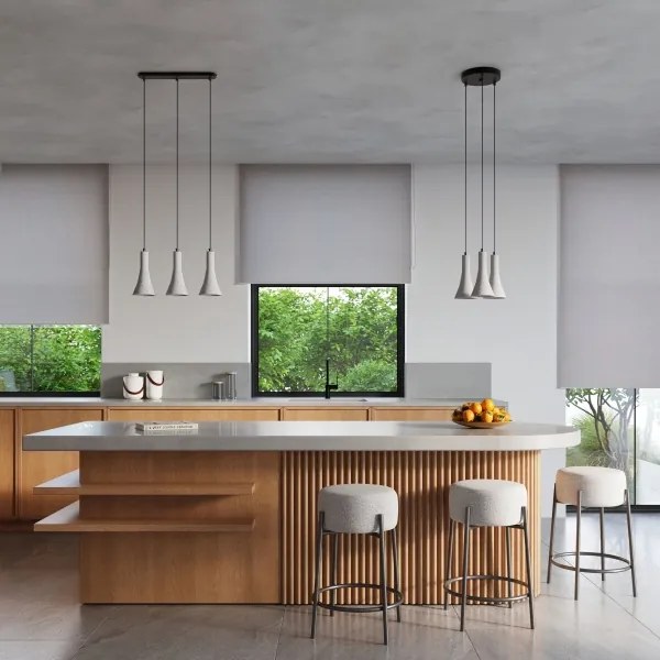 Lustră pe cablu Sollux SL.1223 REA 1xE14/12W/230V beton