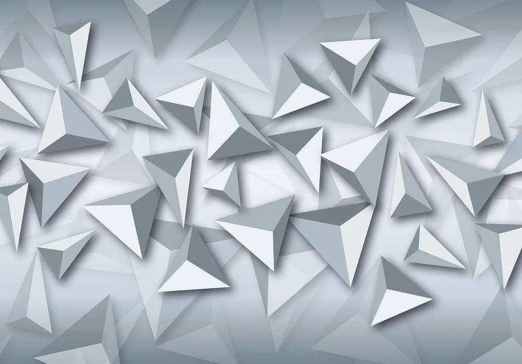 Fototapet - Triunghi 3D (152,5x104 cm), în 8 de alte dimensiuni noi