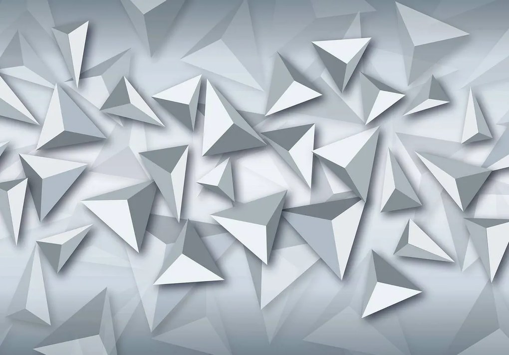 Fototapet - Triunghi 3D (254x184 cm)
