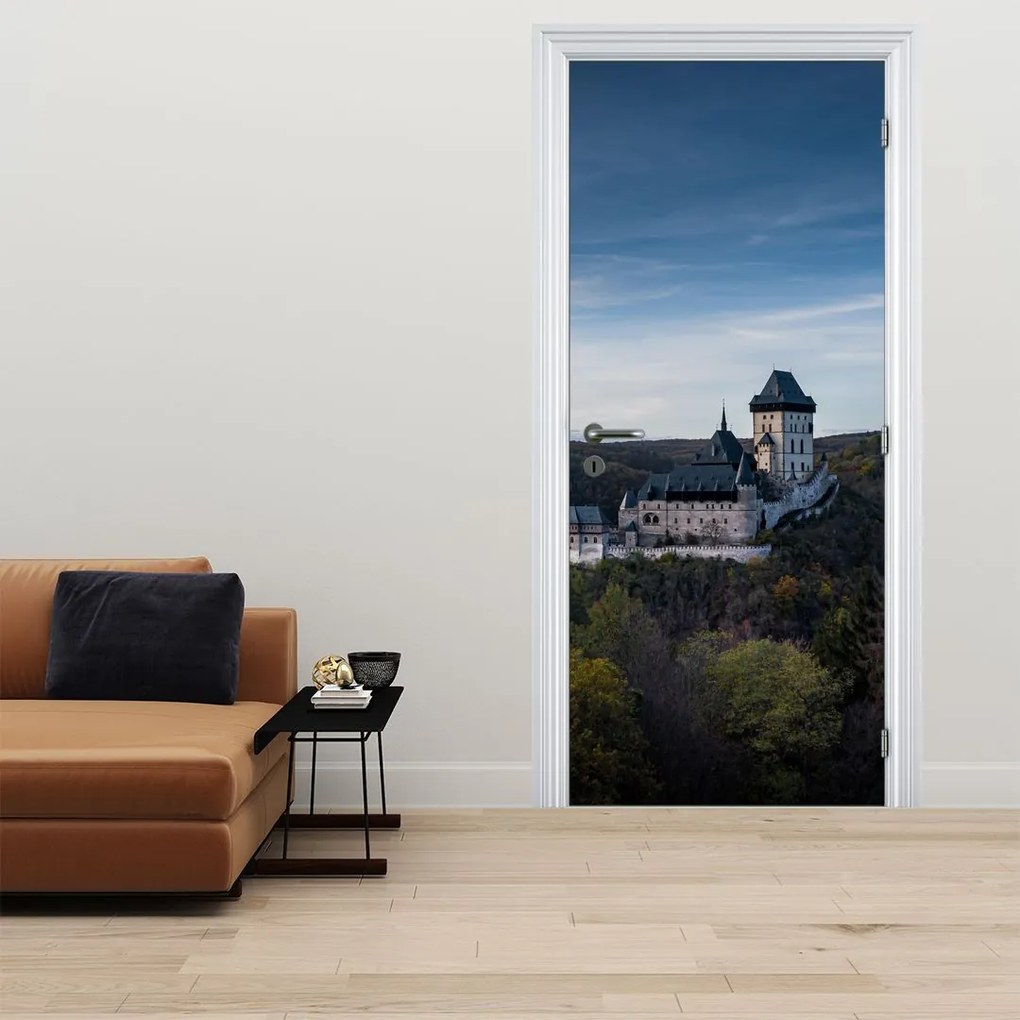 Fototapet pentru ușă - Karlštejn (95x205cm)
