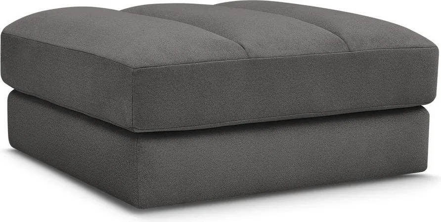 Taburet negru cu tapițerie din catifea Sierra – Bobochic Paris