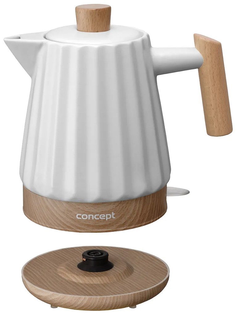 Ceainic electric Concept RK0090, alb