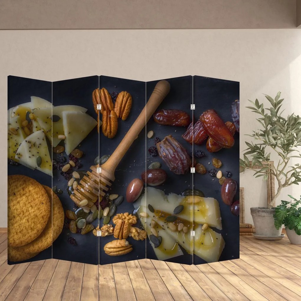 Paravan - Cu fructe uscate (210x170 cm)