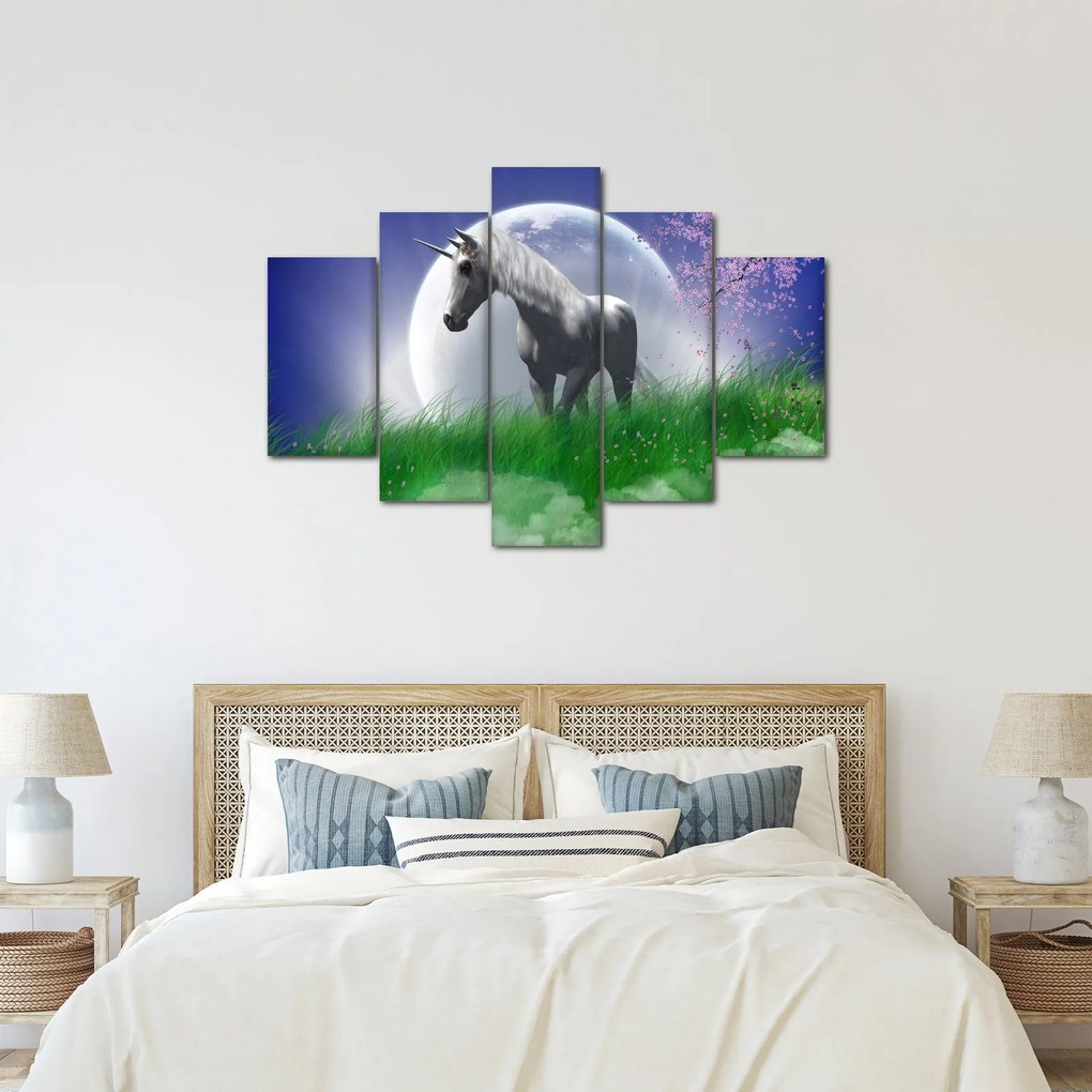 Tablou cu unicorn (150x105 cm)