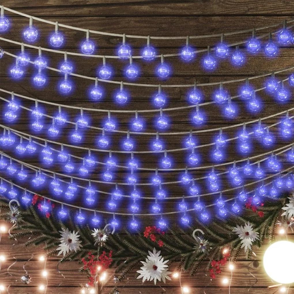 Ghirlanda luminoasa, 200 LED-uri, albastru, 20 m, 8 functii 1, Albastru, 20 m