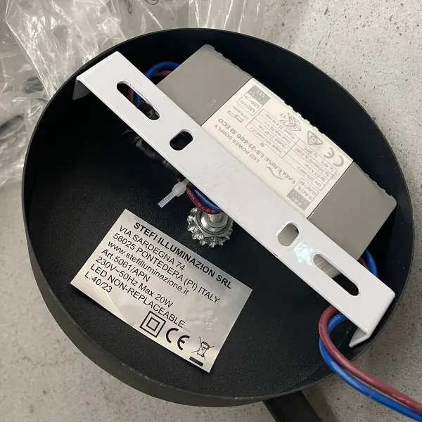 Aplică LED ONLI TWIST LED/6W/230V 4000K negru