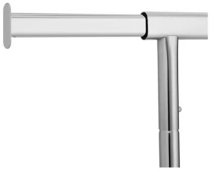 Cuier de podea mobil JEAN, argintiu