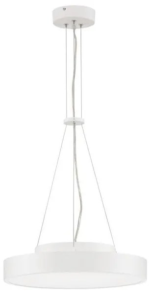 Lustra LED suspendata design circular PERFECT 40cm alba 3000K Dimmable