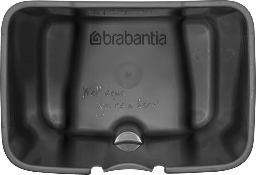 Coș de gunoi argintiu mat cu pedală din oțel 7 l Bo – Brabantia