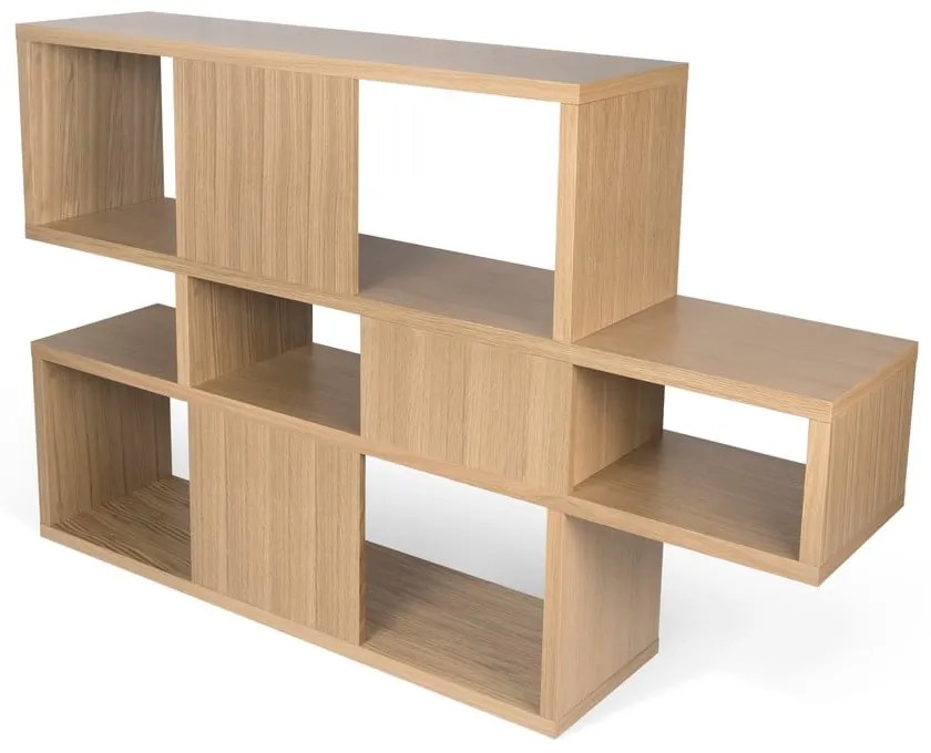 Bibliotecă TemaHome London, 34 x 100 cm, maro