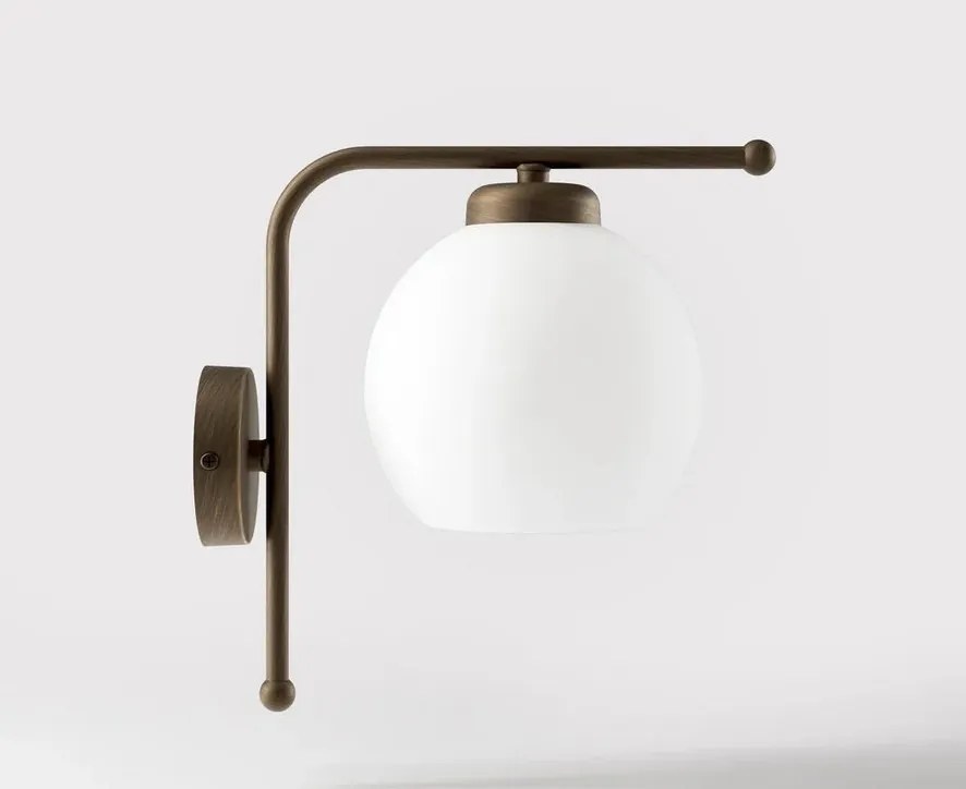 Aplica de perete din alama Globe