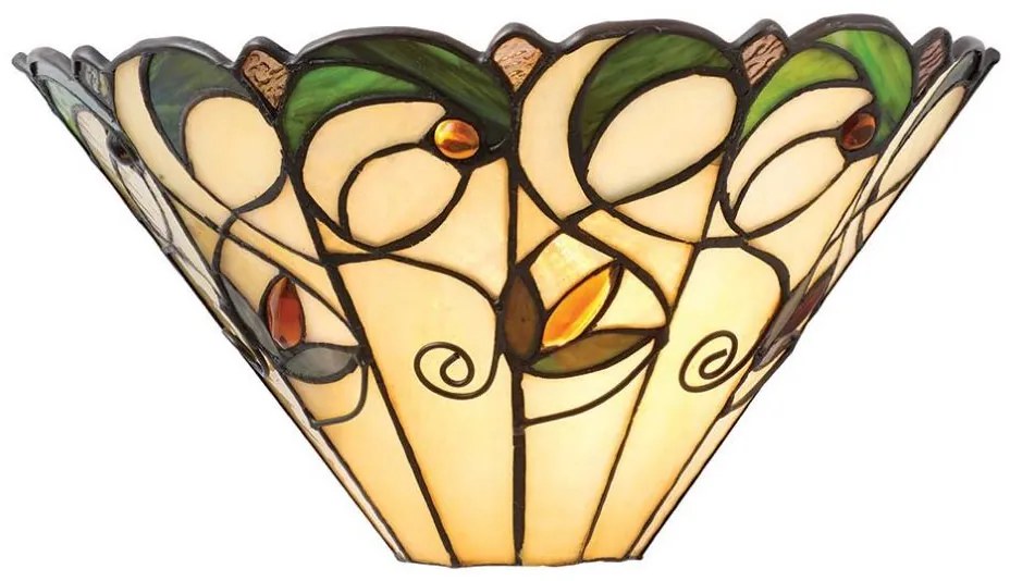 Endon 64198 - Aplica de perete Tiffany JAMELIA 1xE14/40W/230V