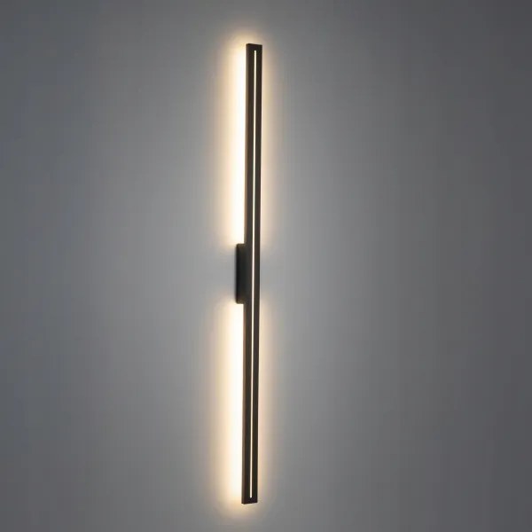 Aplică LED de exterior LINEA LED/30W/230V IP65 121 cm antracit