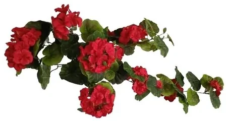 Umbrelă artificială Muscat roșu, 68 cm