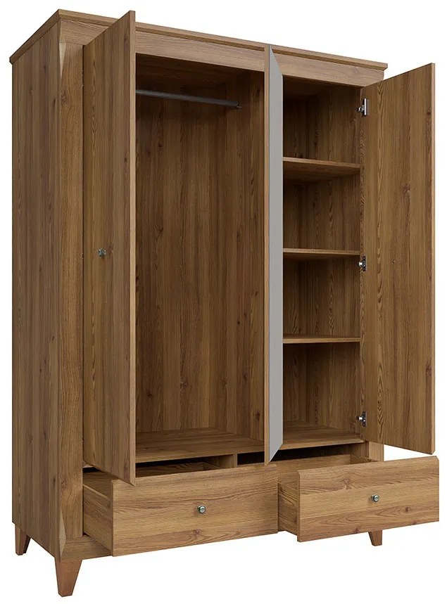 Dulap de haine Bergen SZF2D1M2S. 702372