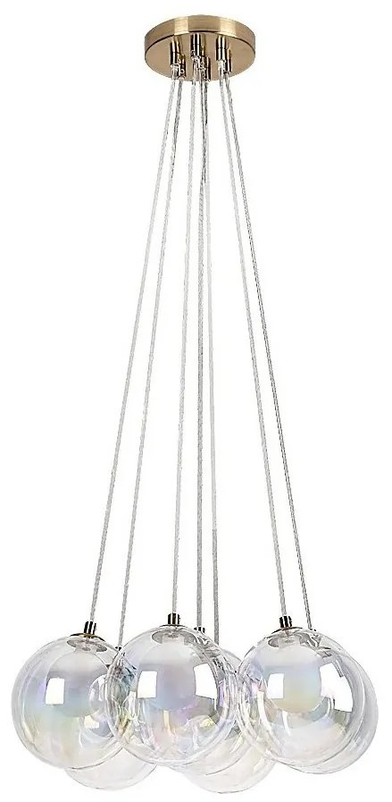 Lustra moderna cu 6 pendule Rosehip