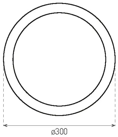 Plafonieră LED de exterior cu senzor RENO LED/16W/230V IP66 alb