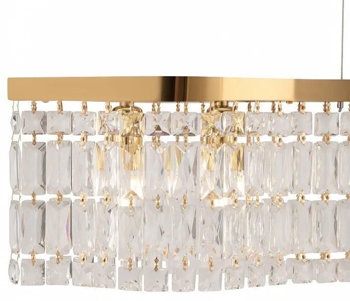 Lustra suspendata eleganta design modern Dune auriu