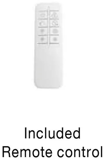 Lustra LED suspendata cu telecomanda design geometric CLEA neagra