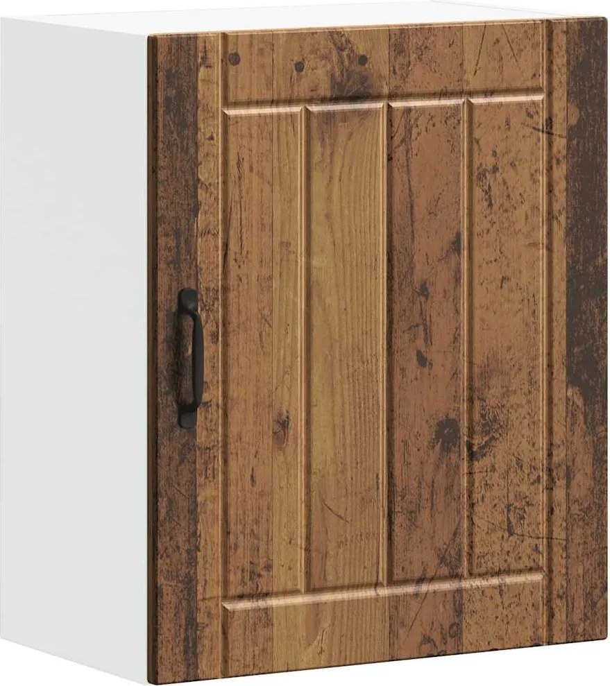 vidaXL Dulap de bucatarie "Lucca" Lemn vechi, lemn prelucrat