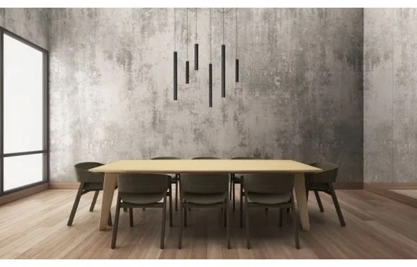 Lustră LED dimabilă pe cablu Lucide 74403/06/30 LORENZ 6xLED/4W/230V negru