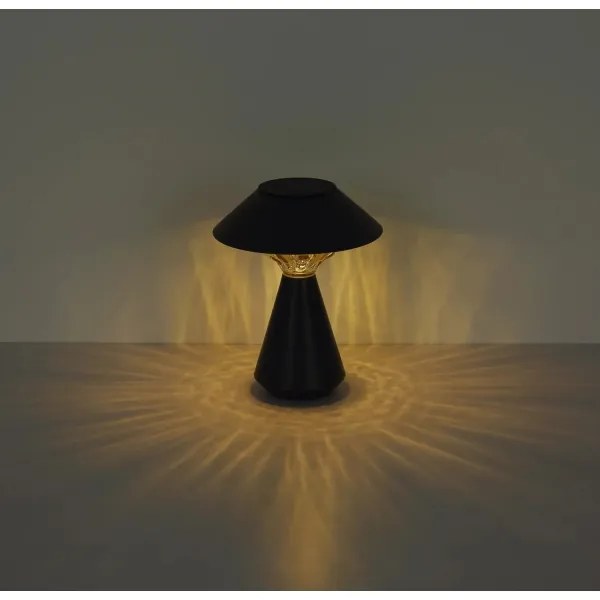 Globo 36639A - Lampă solară LED 10xLED/0,06W/1,2V IP44 negru