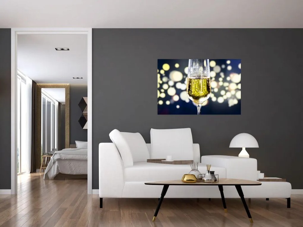 Tablou cu șampanie (90x60 cm)