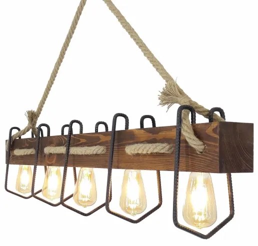 Lustră pe cablu DEMIR 5xE27/40W/230V