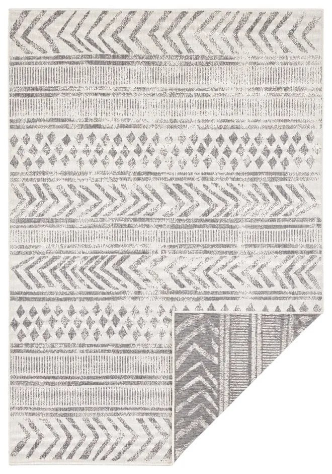 Covor adecvat pentru exterior NORTHRUGS Biri, 120 x 170 cm, gri-crem