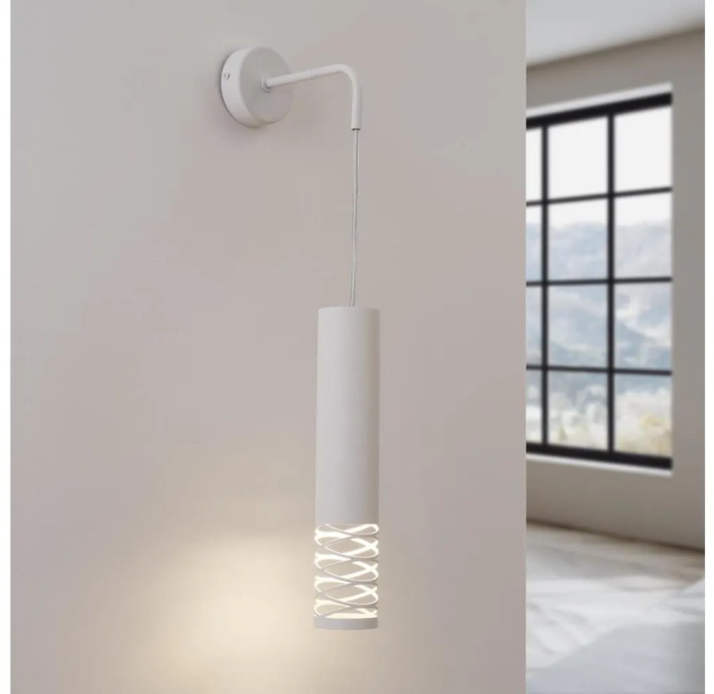 Lampă de perete Sollux SL.1690 LAMI 1xGU10/10W/230V alb