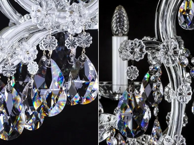 Candelabru 5 brate Cristal Bohemia Exclusive MARIA TEREZIA 1