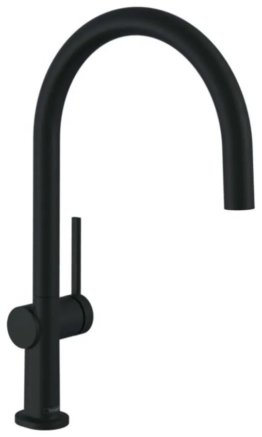 Baterie bucatarie Hansgrohe Talis M54 220 cu 1 tip de jet finisaj negru mat