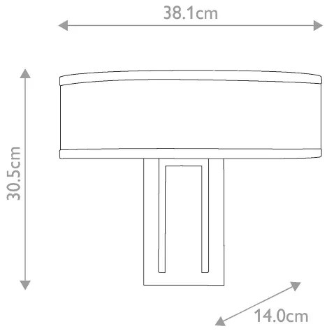 Hinkley HK-HAMPTON2-BB - Aplica de perete HAMPTON, 2x E14, 40W, 230V, aurie