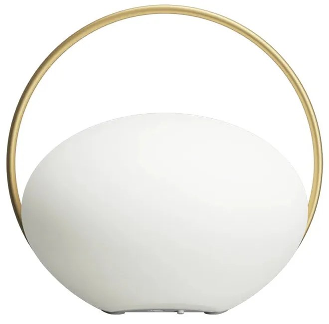 Veioză albă LED cu intensitate reglabilă (înălțime 19 cm) Orbit – UMAGE