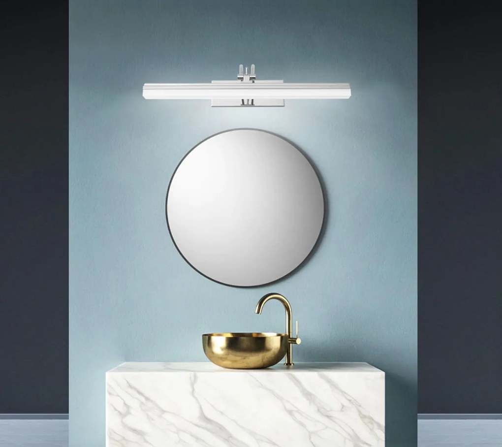 Aplica LED pentru oglinda 9W 40CM APP372-1W argintie