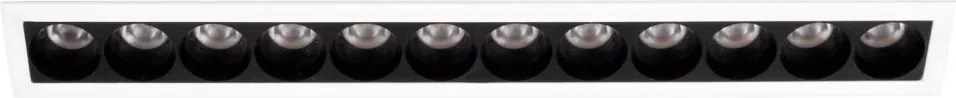 Corp incastrabil tavan fals cu 12 spoturi LED X-line