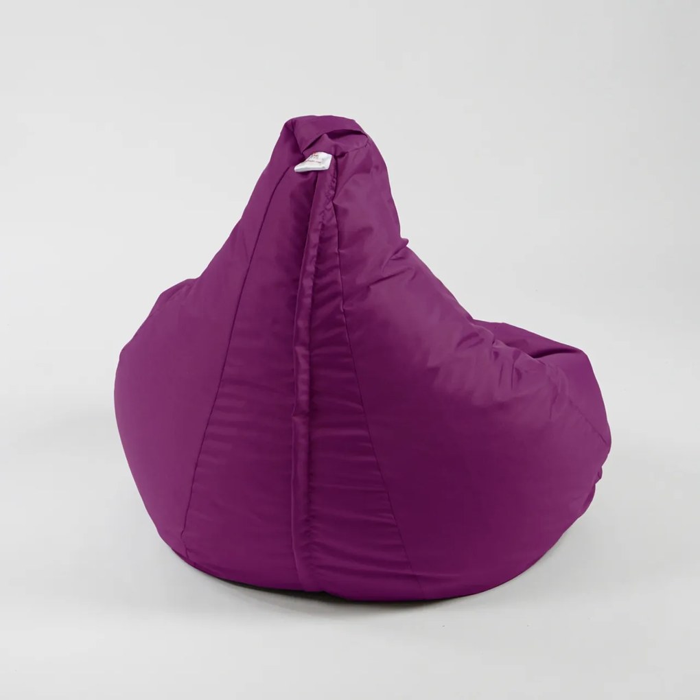 Fotoliu puf copii, Nirvana Light Pufrelax, Material Impermeabil - Magenta