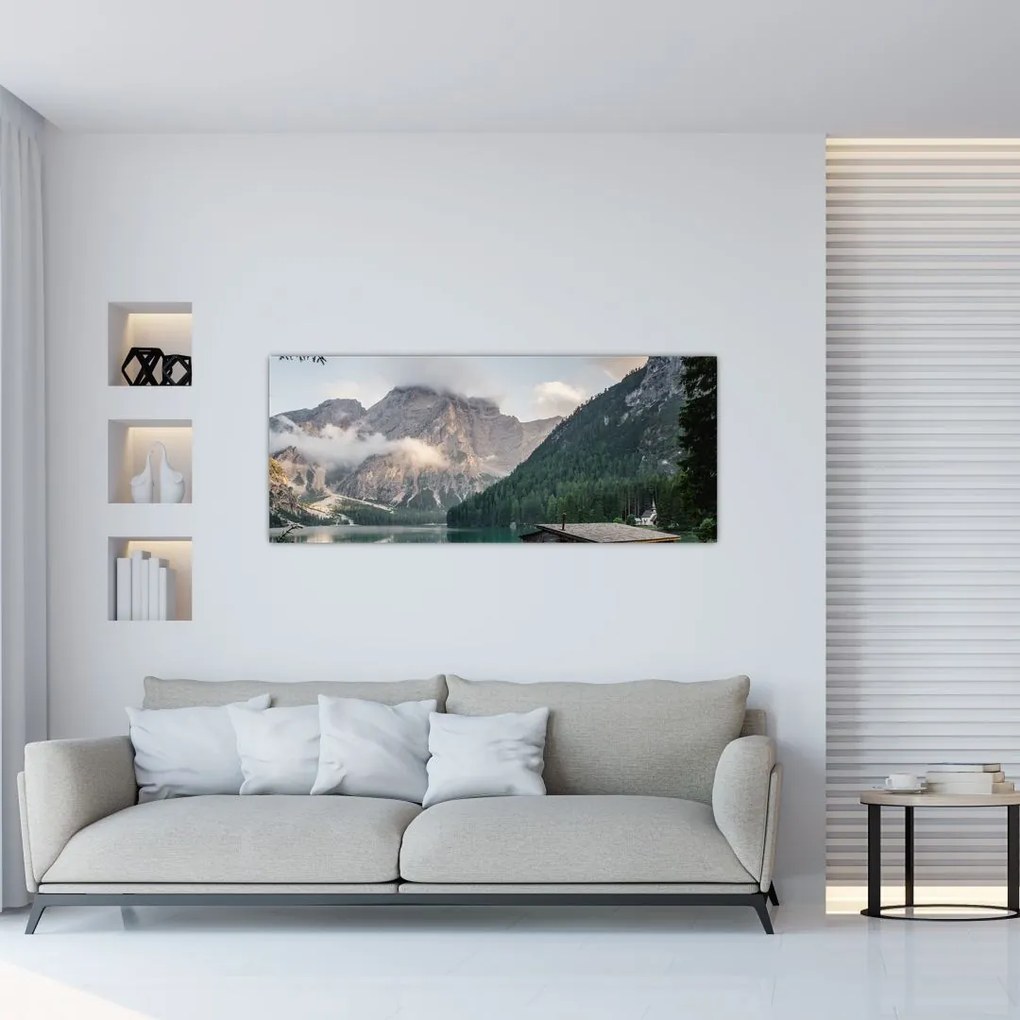 Tablou - Lake Prags (120x50 cm)