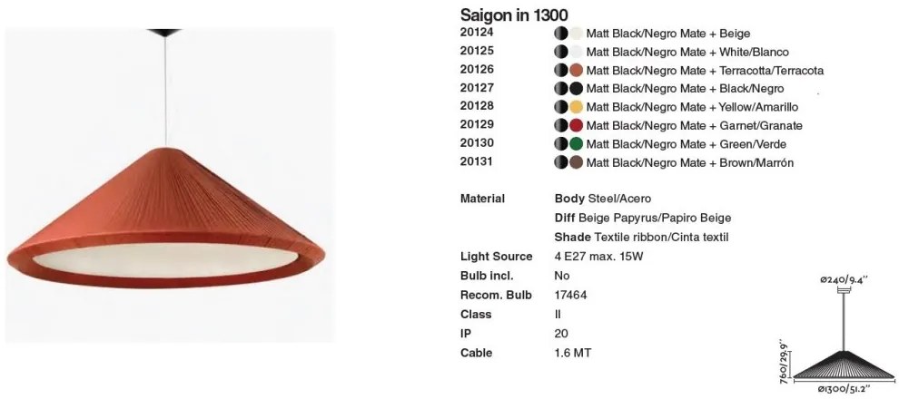 Lustra XXL suspendata design decorativ SAIGON IN 130cm Green