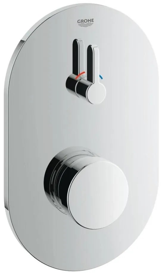 GROHE EUROSMART COSMOPOLITAN T 36321000 - Baterie de duș cu închidere automată, crom