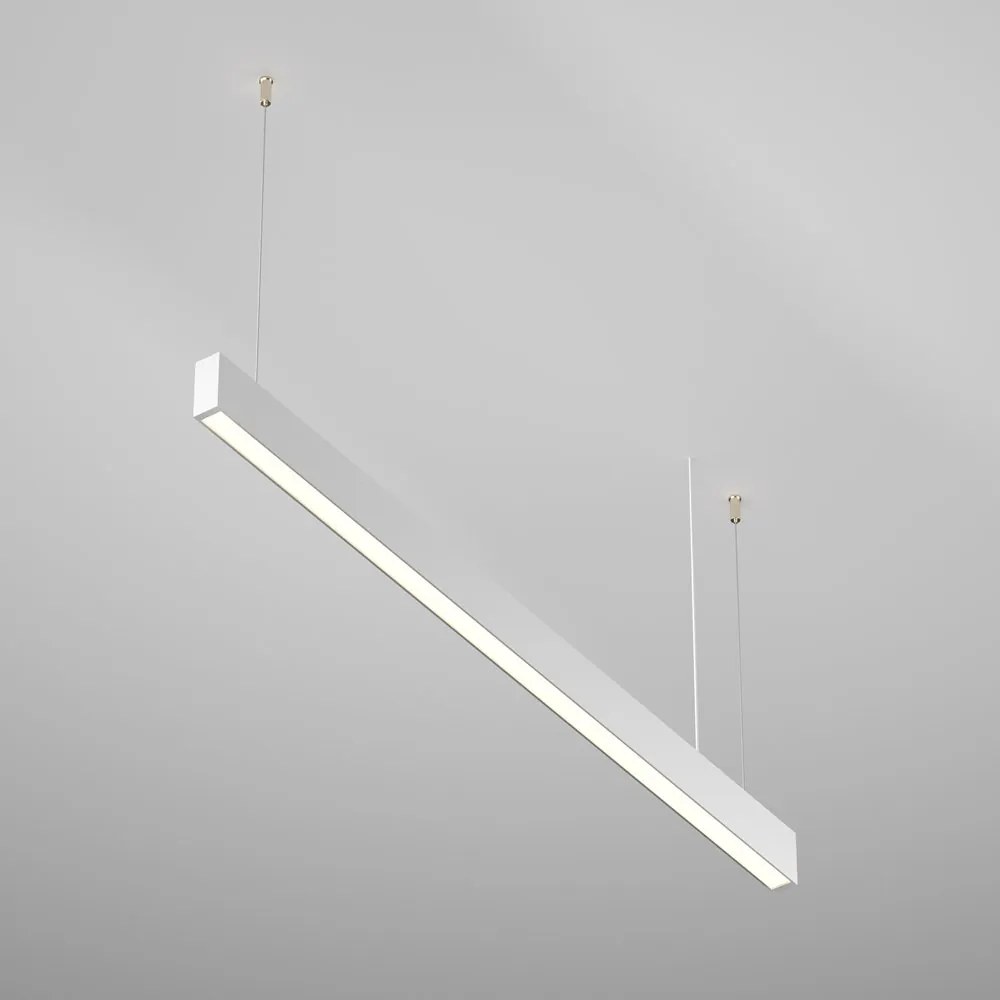 Lustra LED ajustabila design liniar tehnic BASIS alb